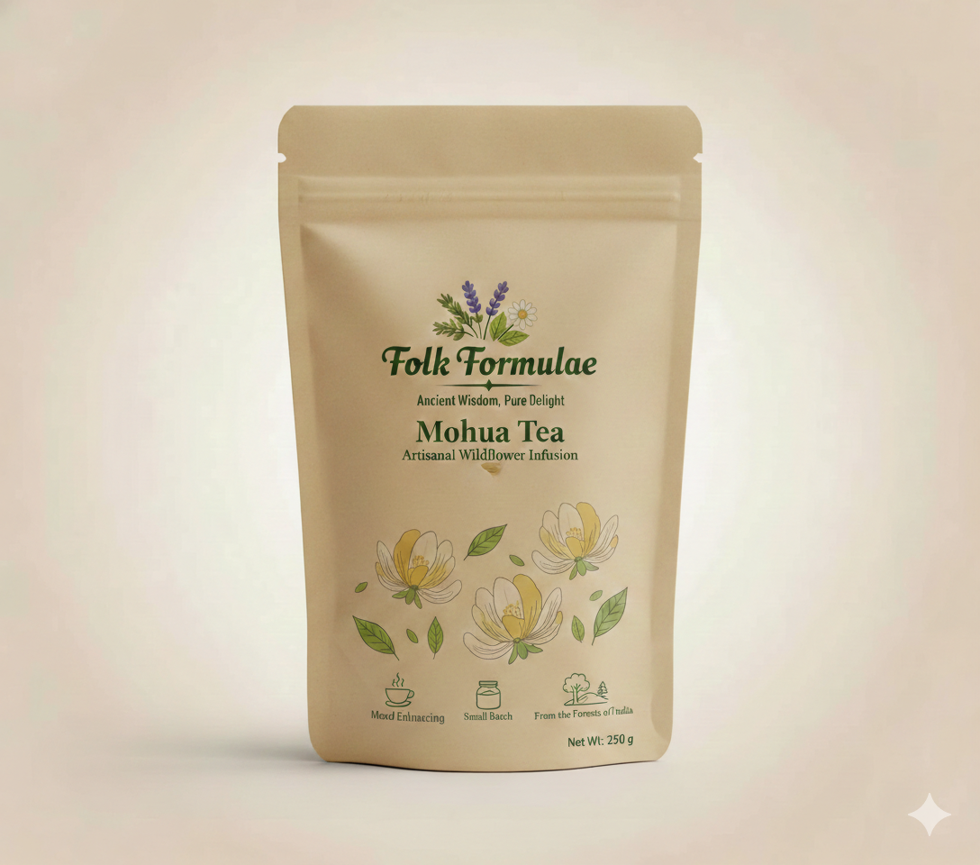 Darjeeling Black Tea + Mahua Flowers + Blue Pea Petals